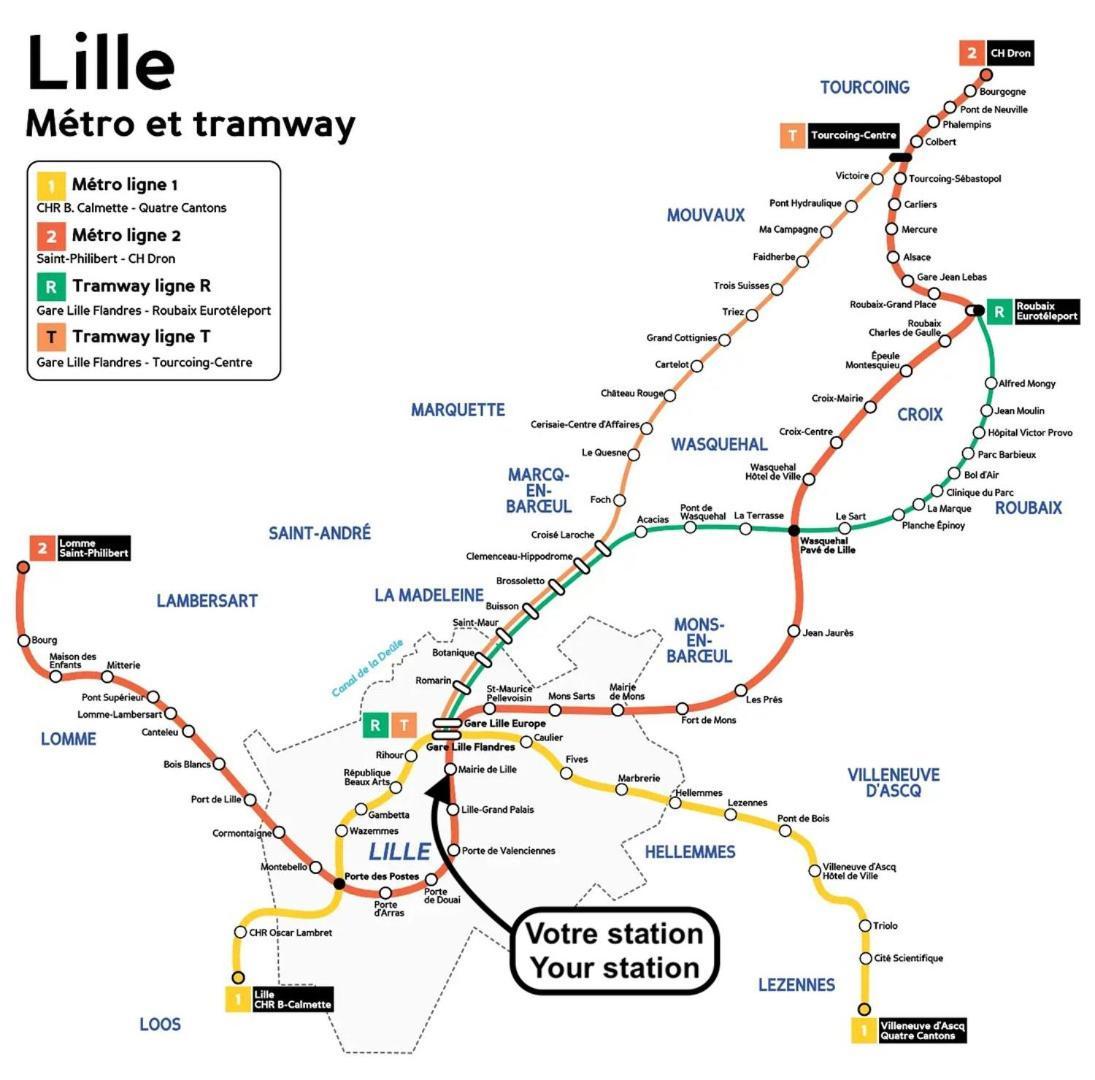 Lille Centre - Superb Bright Apartment Parking ภายนอก รูปภาพ